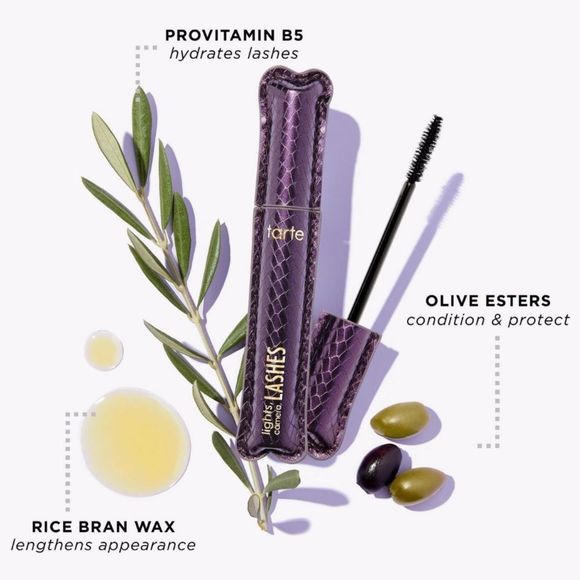 $4❤️‍🔥 LAST 1! Tarte Lights Camera Lashes 4-in-1 Mascara BLACK NEW Conditioner - Picture 3 of 9